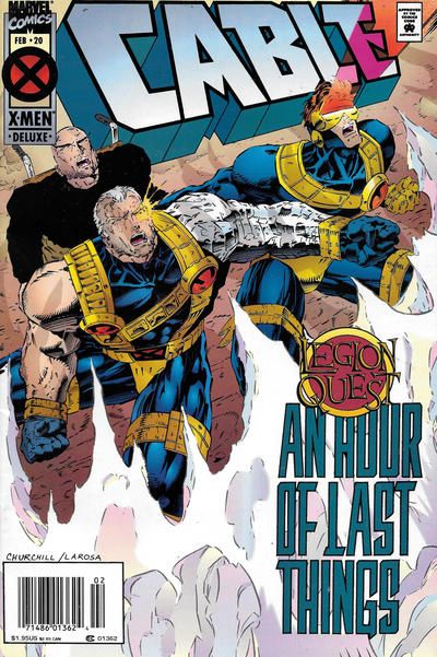 Cable, Vol. 1 Legion Quest - Addendum: An Hour of Last Things |  Issue#20B | Year:1994 | Series:  | Pub: Marvel Comics | Deluxe