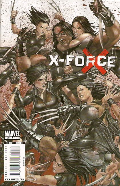 X-Force, Vol. 3 Not Forgotten, Part Four |  Issue#20 | Year:2009 | Series: X-Force | Pub: Marvel Comics | Mike Choi Regular