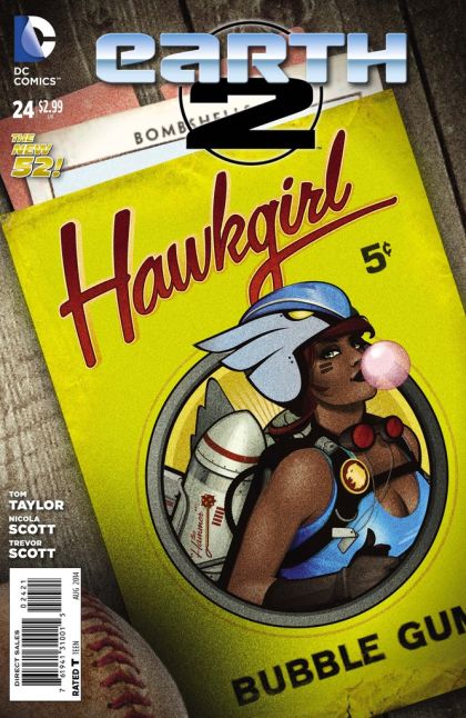 Earth 2 The Kryptonian, Part Four |  Issue#24B | Year:2014 | Series:  | Pub: DC Comics | Bombshells variant