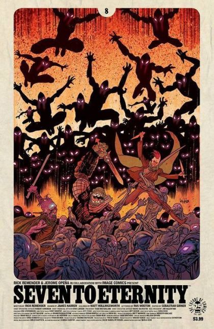 Seven To Eternity  |  Issue#8B | Year:2017 | Series:  | Pub: Image Comics | James Harren & Matt Hollingsworth Cover