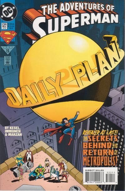 The Adventures of Superman City of Hope |  Issue#522A | Year:1995 | Series: Superman | Pub: DC Comics | Direct Edition