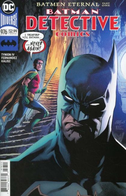 Detective Comics, Vol. 3 Batmen Eternal, Part One |  Issue#976A | Year:2018 | Series: Batman | Pub: DC Comics | Regular Eddy Barrows & Eber Ferreira Cover