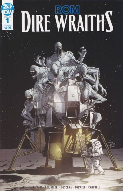 Rom: Dire Wraiths  |  Issue#1B | Year:2020 | Series:  | Pub: IDW Publishing | Corin Howell & Josh Perez Cover