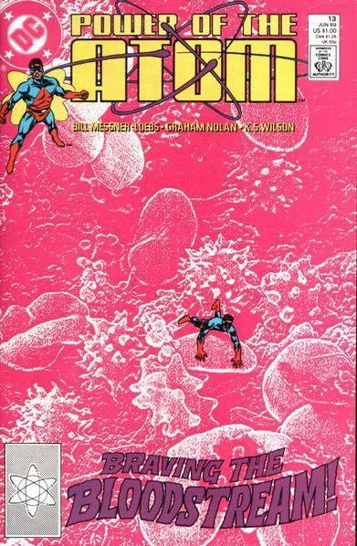 Power of the Atom Rattling the Cages |  Issue#13A | Year:1989 | Series:  | Pub: DC Comics | Direct Edition