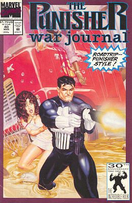 Punisher War Journal, Vol. 1 Good Money After Bad |  Issue#40A | Year:1992 | Series: Punisher | Pub: Marvel Comics | Direct Edition