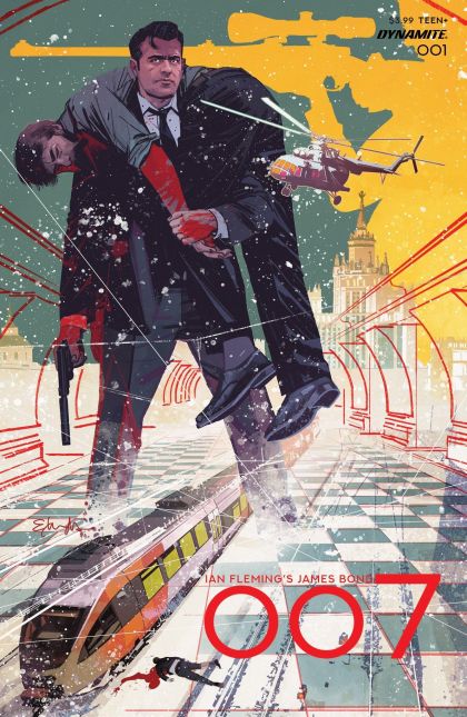 007, Vol. 1  |  Issue#1A | Year:2022 | Series:  | Pub: Dynamite Entertainment | Regular Tommy Lee Edwards Cover