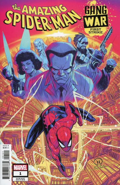 The Amazing Spider-Man: Gang War - First Strike Gang War - First Strike |  Issue#1B | Year:2023 | Series: Spider-Man | Pub: Marvel Comics | Joey Vazquez Variant