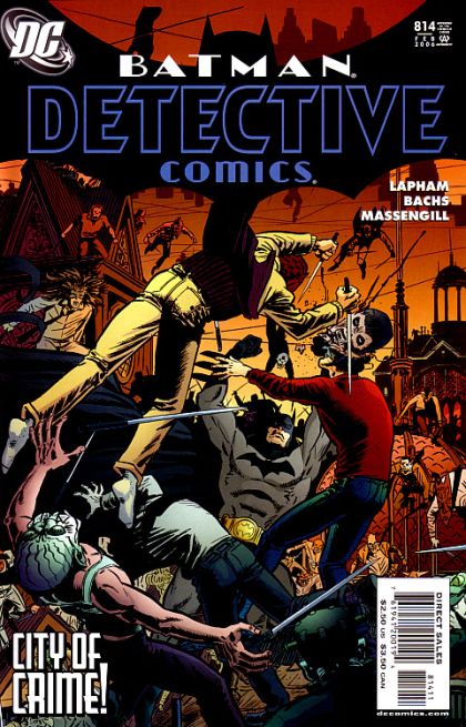 Detective Comics, Vol. 1 City of Crime, Part 12 |  Issue#814A | Year:2006 | Series: Detective Comics | Pub: DC Comics | Direct Edition