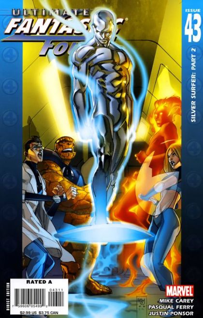 Ultimate Fantastic Four Silver Surfer |  Issue#43 | Year:2007 | Series: Fantastic Four | Pub: Marvel Comics | Pasqual Ferry Regular