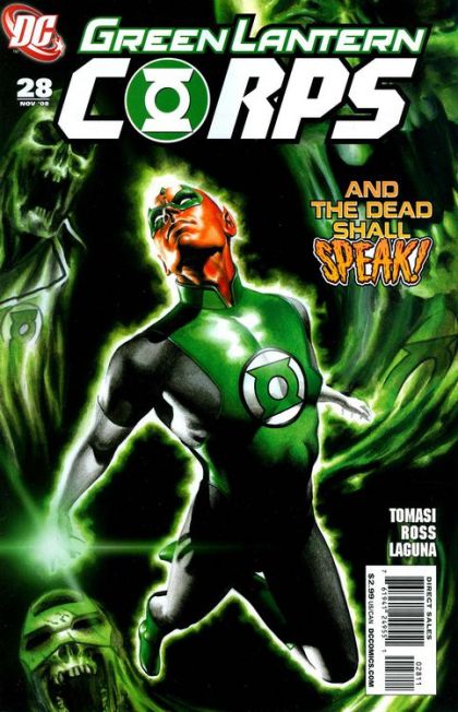 Green Lantern Corps, Vol. 1 Eye of the Beholder, Part Two |  Issue#28 | Year:2008 | Series: Green Lantern | Pub: DC Comics | Rodolfo Migliari Regular