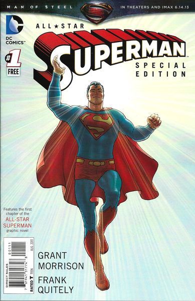 All Star Superman ...Faster... |  Issue#1E | Year:2013 | Series: Superman | Pub: DC Comics | Man of Steel Day Special Edition