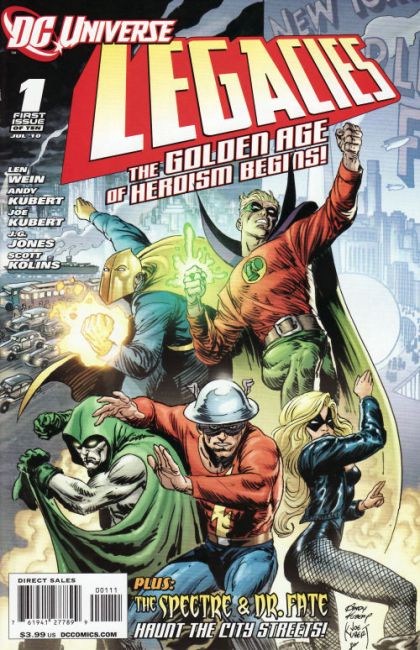 DC Universe: Legacies In the Beginning... / Snapshot: Reflection! |  Issue#1A | Year:2010 | Series:  | Pub: DC Comics | Andy Kubert & Joe Kubert Regular Cover