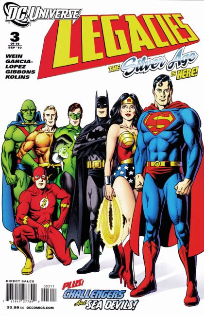 DC Universe: Legacies Powers & Abilities! / Snapshot: Resurgence! |  Issue#3A | Year:2010 | Series:  | Pub: DC Comics | Jose Luis Garcia-lopez & Dave Gibbons Regular Cover