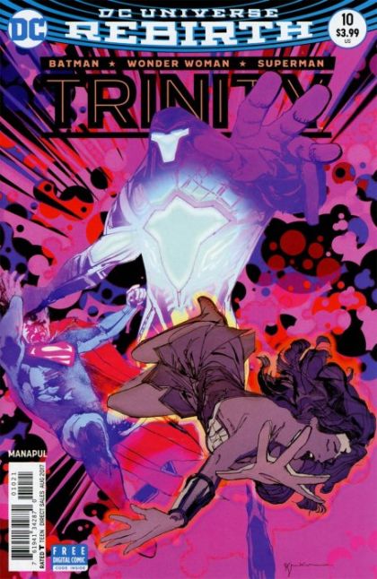 Trinity, Vol. 2 Dead Space, Part 2 |  Issue#10B | Year:2017 | Series:  | Pub: DC Comics | Variant Bill Sienkiewicz Cover