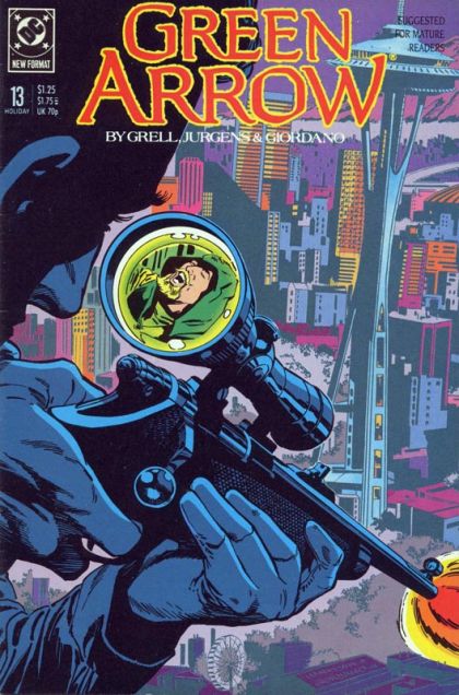 Green Arrow, Vol. 2 Moving Target, Part 1 |  Issue#13 | Year:1988 | Series: Green Arrow | Pub: DC Comics |