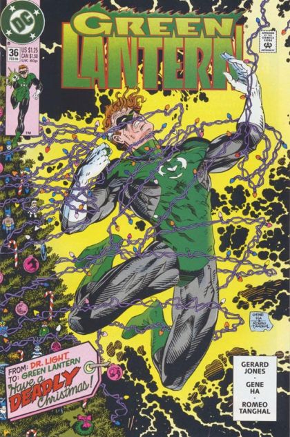 Green Lantern, Vol. 3 The Ghost of Christmas Light |  Issue#36A | Year:1992 | Series: Green Lantern | Pub: DC Comics | Direct Edition
