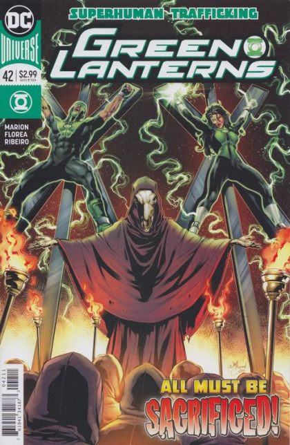 Green Lanterns Superhuman Trafficking Part Three |  Issue#42A | Year:2018 | Series: Green Lantern | Pub: DC Comics | Will Conrad Regular