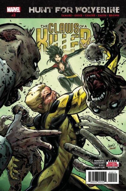 Hunt For Wolverine: The Claws of a Killer Hunt for Wolverine  |  Issue#2A | Year:2018 | Series:  | Pub: Marvel Comics | Regular Greg Land Cover
