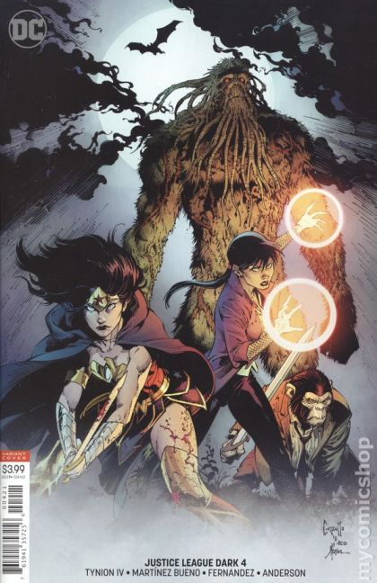 Justice League Dark, Vol. 2 The Witching Hour, Part Three |  Issue#4B | Year:2018 | Series:  | Pub: DC Comics | Greg Capullo Variant Cover