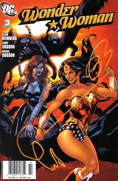 Wonder Woman, Vol. 3 Who is Wonder Woman?, Part 3 |  Issue#3B | Year:2006 | Series: Wonder Woman | Pub: DC Comics | Terry Dodson Newsstand
