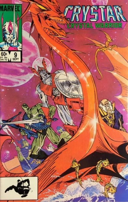 The Saga of Crystar, Crystal Warrior Another War |  Issue#9A | Year:1984 | Series:  | Pub: Marvel Comics | Direct Edition