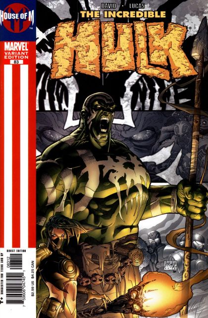 The Incredible Hulk, Vol. 2 House of M - Terra Incognita, Part 1 |  Issue#83B | Year:2005 | Series: Hulk | Pub: Marvel Comics | Newsstand Edition
