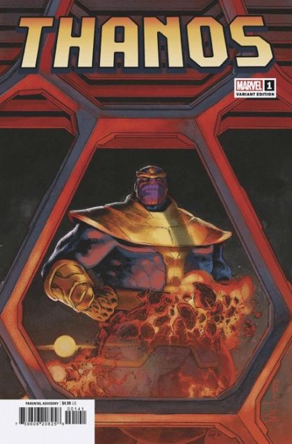 Thanos, Vol. 4 Return of the Mad Titan |  Issue#1D | Year:2023 | Series:  | Pub: Marvel Comics | Dave Wachter Windowshades Variant