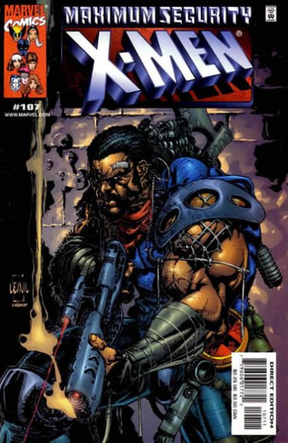 X-Men, Vol. 1 Maximum Security - Part 16: On the Yard! |  Issue#107A | Year:2000 | Series: X-Men | Pub: Marvel Comics | Leinil Francis Yu Regular
