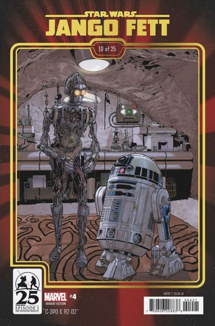 Star Wars: Jango Fett  |  Issue#4B | Year:2024 | Series: Star Wars | Pub: Marvel Comics | Chris Sprouse Phantom Menace 25th Anniversary Variant