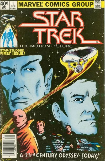 Star Trek (Marvel Comics 1980) Star Trek: The Motion Picture, Part 1 |  Issue#1B | Year:1980 | Series: Star Trek | Pub: Marvel Comics | Newsstand Edition