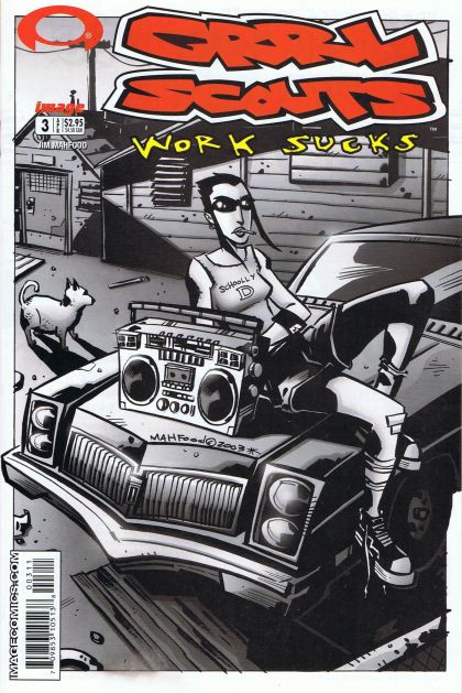 Grrl Scouts: Work Sucks  |  Issue#3 | Year:2003 | Series: Grrl Scouts | Pub: Image Comics |