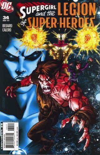 Legion of Super-Heroes, Vol. 5 The Quest For Cosmic Boy - E.R.G. Onomics, Part 1 |  Issue#34 | Year:2007 | Series: Legion of Super-Heroes | Pub: DC Comics |