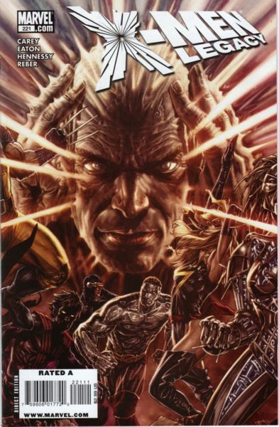 X-Men: Legacy, Vol. 1 Salvage, Part 2 |  Issue#221A | Year:2009 | Series: X-Men | Pub: Marvel Comics | Lee Bermejo Regular