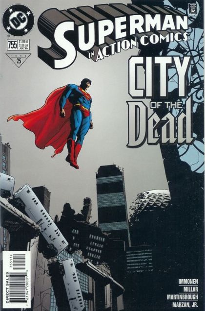 Action Comics, Vol. 1 Necropolis |  Issue#755A | Year:1999 | Series:  | Pub: DC Comics | Direct Edition