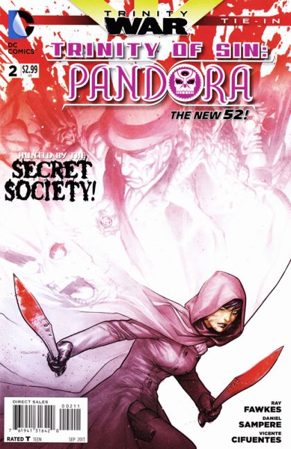 Trinity of Sin: Pandora Trinity War - Drawing Blood |  Issue#2A | Year:2013 | Series:  | Pub: DC Comics | Ryan Sook Regular