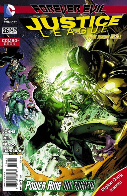 Justice League, Vol. 1 Forever Evil - Forever Numb |  Issue#26D | Year:2013 | Series: Justice League | Pub: DC Comics | Combo Pack