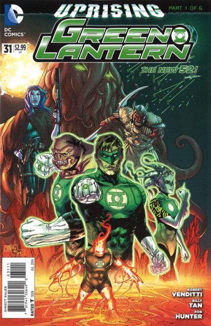 Green Lantern, Vol. 5 Uprising - Part 1: Battle Of Wills |  Issue#31A | Year:2014 | Series: Green Lantern | Pub: DC Comics | Billy Tan Regular