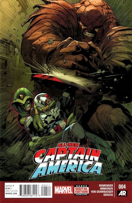 All-New Captain America  |  Issue#4A | Year:2015 | Series: Captain America | Pub: Marvel Comics | Regular Stuart Immonen Cover