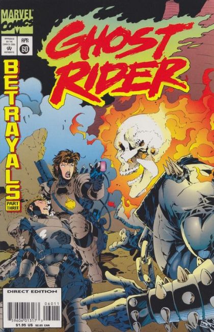Ghost Rider, Vol. 2 Betrayals, Part 3: Friends |  Issue#60A | Year:1995 | Series: Ghost Rider | Pub: Marvel Comics |