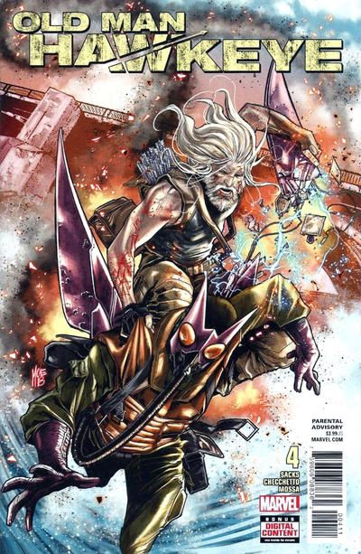 Old Man Hawkeye An Eye For An Eye, All In A Day's Work |  Issue#4A | Year:2018 | Series:  | Pub: Marvel Comics |
