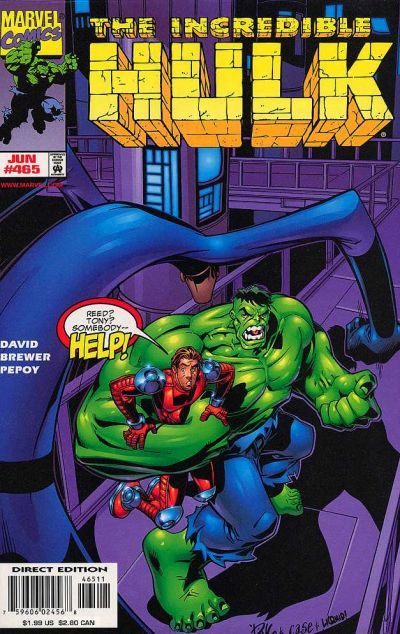 The Incredible Hulk, Vol. 1 Men in Green |  Issue#465A | Year:1998 | Series: Hulk | Pub: Marvel Comics |