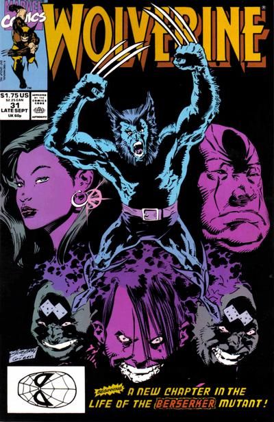 Wolverine, Vol. 2 Killing Zone |  Issue#31A | Year:1990 | Series: Wolverine | Pub: Marvel Comics |