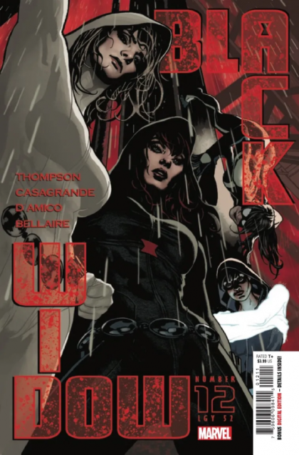 Black Widow, Vol. 9 Die By the Blade |  Issue#12A | Year:2021 | Series:  | Pub: Marvel Comics | Adam Hughes Regular