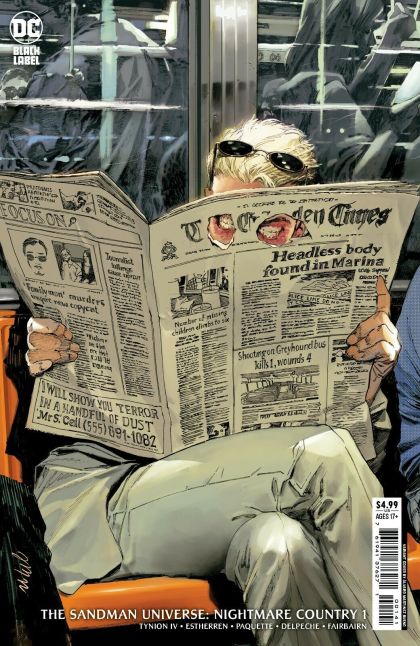 The Sandman Universe: Nightmare Country  |  Issue#1D | Year:2022 | Series:  | Pub: DC Comics | Incentive Alvaro Martinez Bueno Card Stock Variant Cover