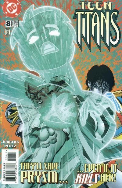 Teen Titans, Vol. 2 Dark Nemesis, Dark Nemesis part 2 |  Issue#8 | Year:1997 | Series: Teen Titans | Pub: DC Comics | Direct Edition
