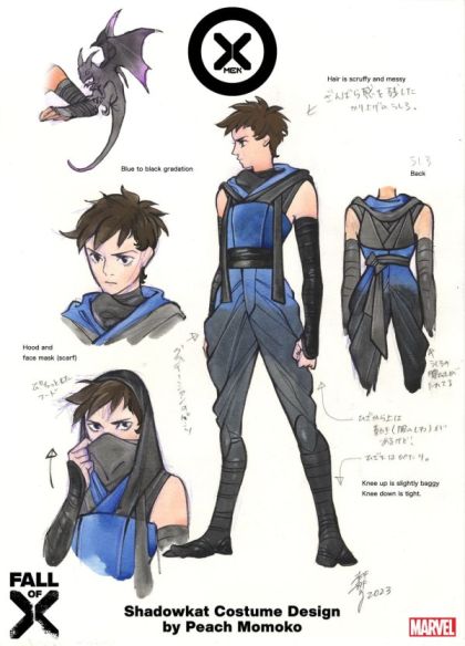 X-Men, Vol. 5  |  Issue#25I | Year:2023 | Series: X-Men | Pub: Marvel Comics | Peach Momoko Incentive Design Variant (1:10)
