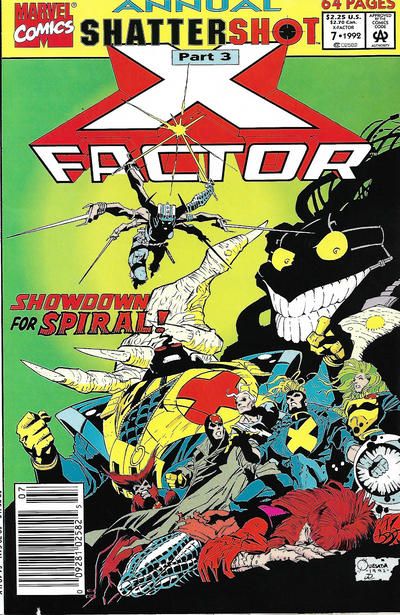 X-Factor, Vol. 1 Annual Shattershot - Part 3: The Historians of Tales Come |  Issue#7B | Year:1992 | Series: X-Factor | Pub: Marvel Comics |