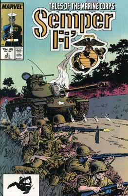Semper Fi Photos in the Attic; Sea Assault |  Issue#6A | Year:1989 | Series:  | Pub: Marvel Comics | Direct Edition