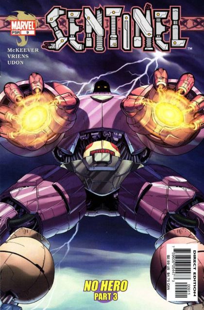 Sentinel, Vol. 1 No Hero, Part 3 |  Issue#9 | Year:2003 | Series: Sentinel | Pub: Marvel Comics |