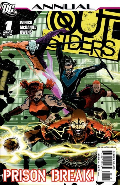 Outsiders, Vol. 3 Annual Pay As You Go, The Wrong to do the Right |  Issue#1 | Year:2007 | Series: Outsiders | Pub: DC Comics |